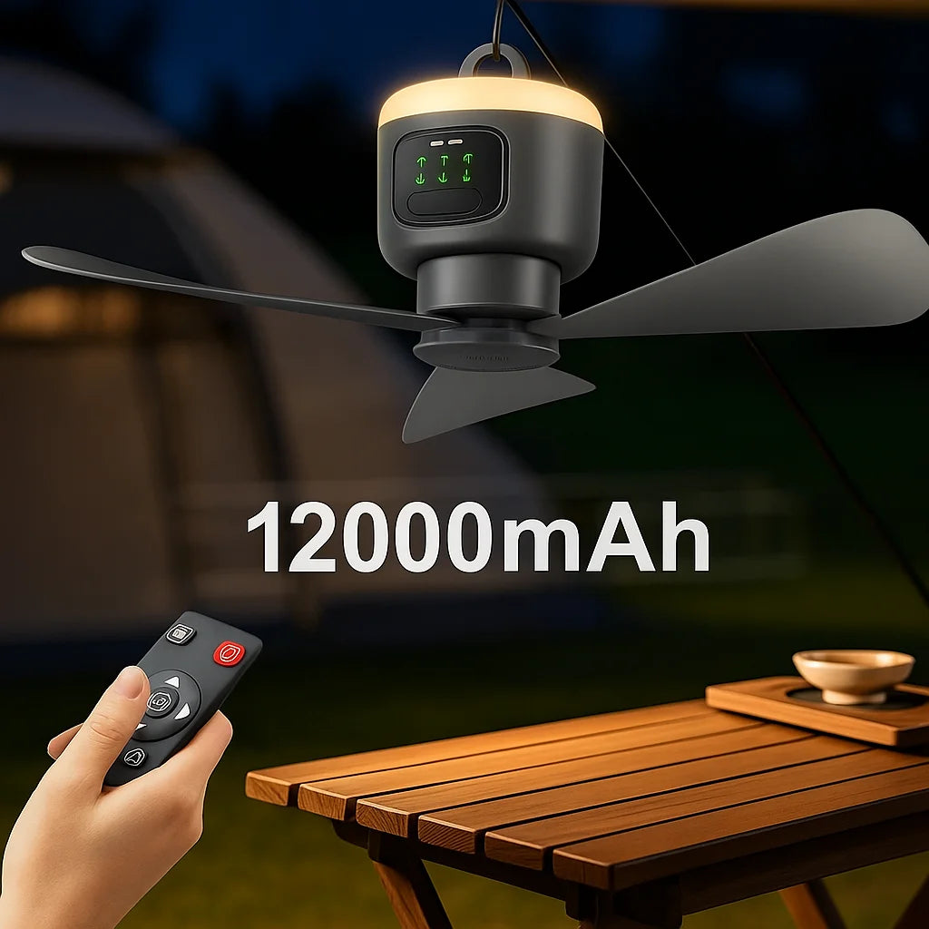 Portable Ceiling Tent Fan