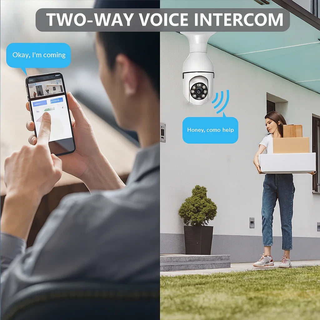 1080P Bulb Security Camera